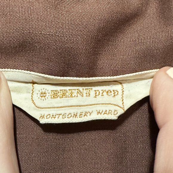 Women's Vintage Montgomery Ward Brent Prep Button Down - Medium - Picture 4 of 5